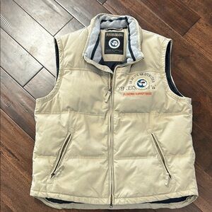Napapijri Beige Puffer Vest